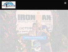 Tablet Screenshot of nolimitsendurance.com